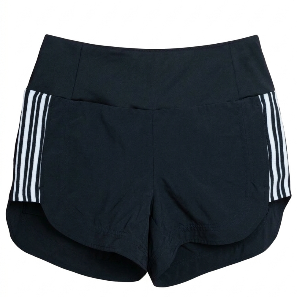 Athleta Ascender Black Athletic Activewear Runing Shorts Sz 4